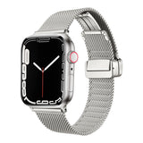 Apple Watch 7 45mm Zore KRD-85 Metal Kordon Rose Gold