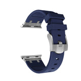 Apple Watch 7 45mm Zore KRD-89 Silikon Kordon Turuncu