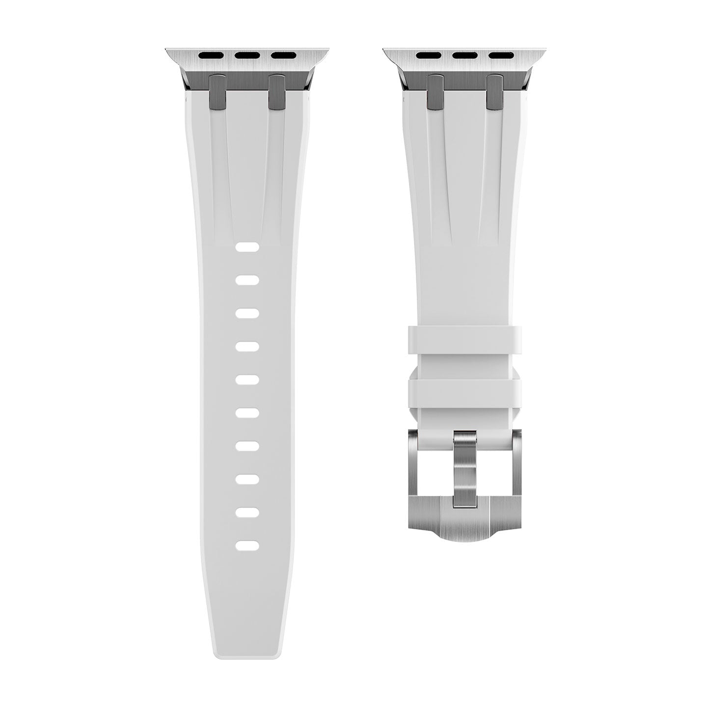 Apple Watch 7 45mm Zore KRD-89 Silikon Kordon Turuncu