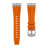 Apple Watch 7 45mm Zore KRD-89 Silikon Kordon Turuncu