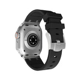 Apple Watch 7 45mm Zore KRD-89 Silikon Kordon Turuncu