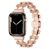 Apple Watch 7 45mm Zore KRD-96 Metal Kordon Rose Gold