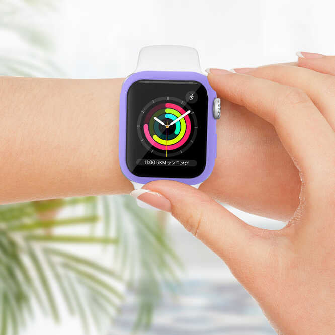 Apple Watch 7 45mm Zore Watch Gard 01 Ekran Koruyucu Beyaz