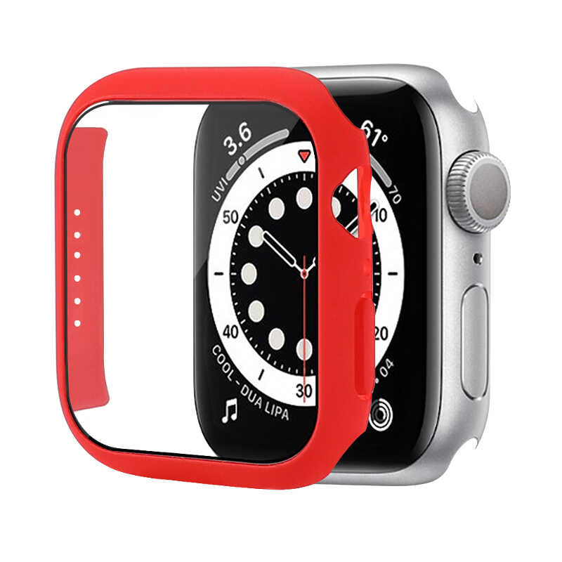 Apple Watch 7 45mm Zore Watch Gard 01 Ekran Koruyucu Koyu Yeşil