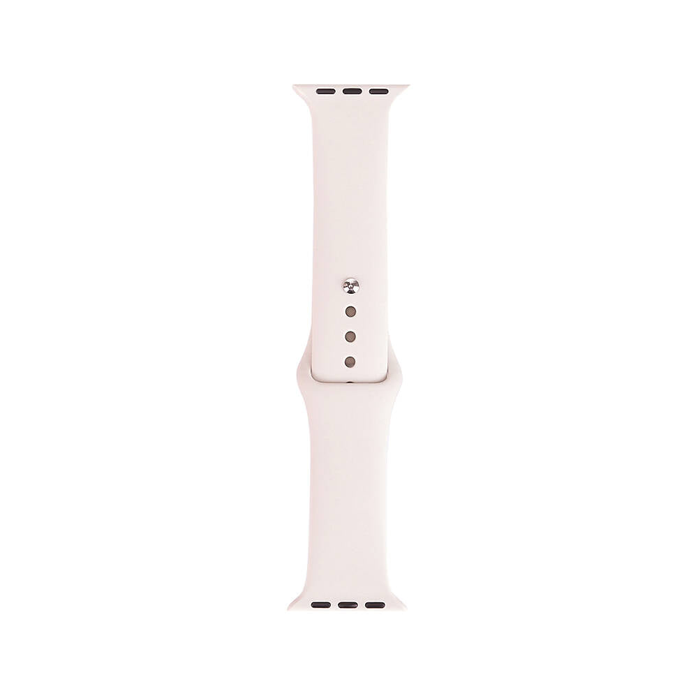 Apple Watch Ultra 49mm Band Serisi Klasik Kordon Silikon Strap Kayış Antique White