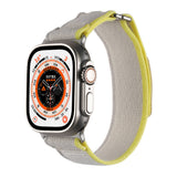 Apple Watch Ultra 49mm Hasır Kordon Zore KRD-106 Strap Kayış Lacivert