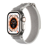 Apple Watch Ultra 49mm Hasır Kordon Zore KRD-106 Strap Kayış Lacivert