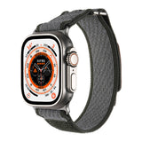 Apple Watch Ultra 49mm Hasır Kordon Zore KRD-106 Strap Kayış Lacivert