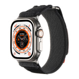 Apple Watch Ultra 49mm Hasır Kordon Zore KRD-106 Strap Kayış Lacivert