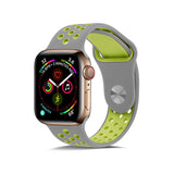 Apple Watch Ultra 49mm Kordon KRD-02 Silikon Strap Kayış NO3