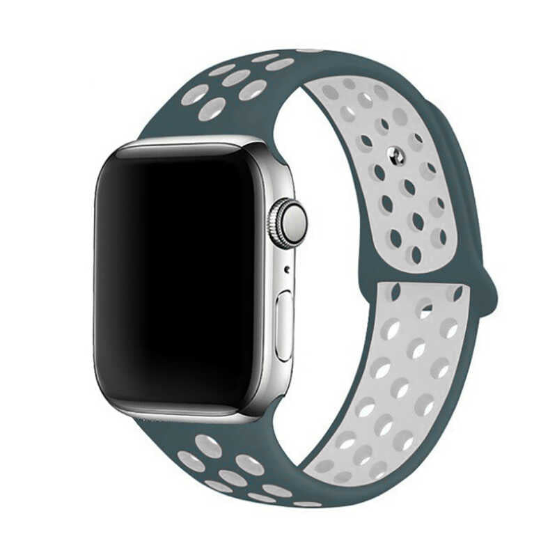 Apple Watch Ultra 49mm Kordon KRD-02 Silikon Strap Kayış NO36
