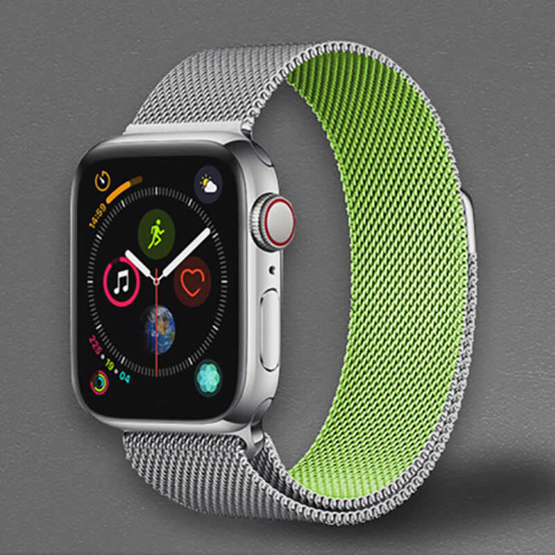 Apple Watch Ultra 49mm Kordon KRD-22 Metal Strap Kayış NO2