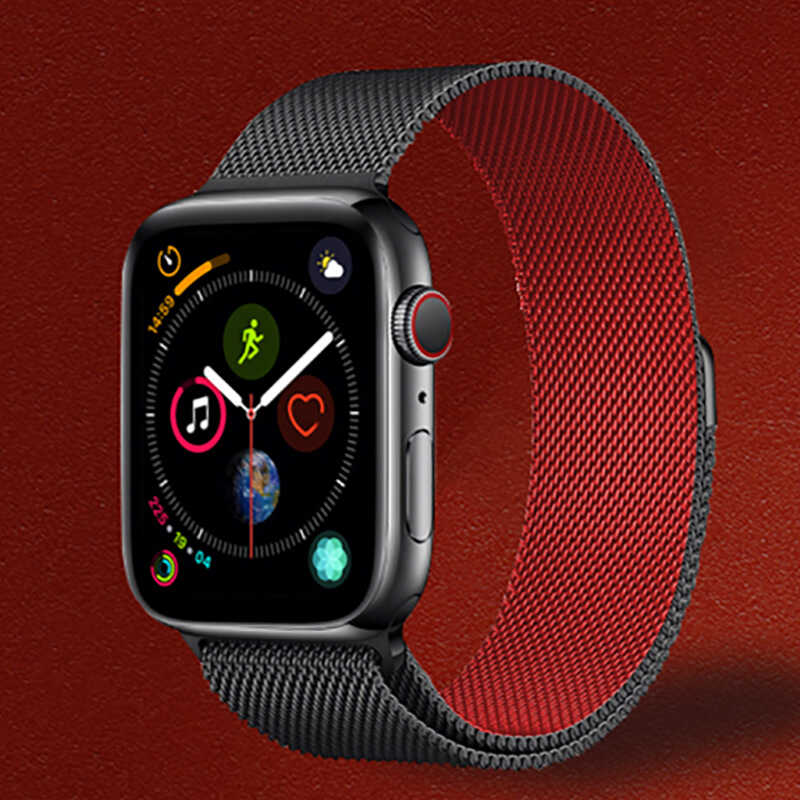 Apple Watch Ultra 49mm Kordon KRD-22 Metal Strap Kayış NO2
