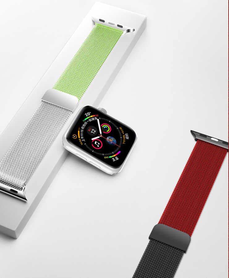 Apple Watch Ultra 49mm Kordon KRD-22 Metal Strap Kayış NO2