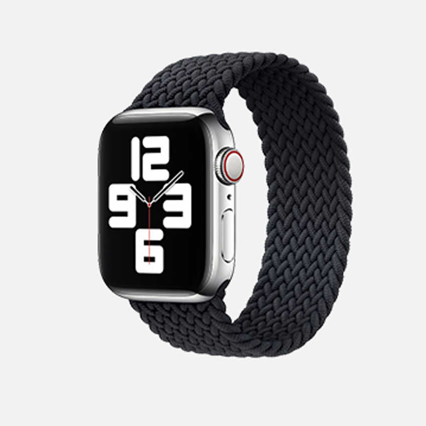 Apple Watch Ultra 49mm Kordon KRD-32 Large Strap Kayış Siyah