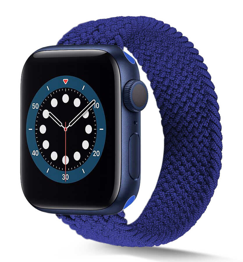 Apple Watch Ultra 49mm Kordon KRD-38 Large Strap Kayış Koyu Yeşil