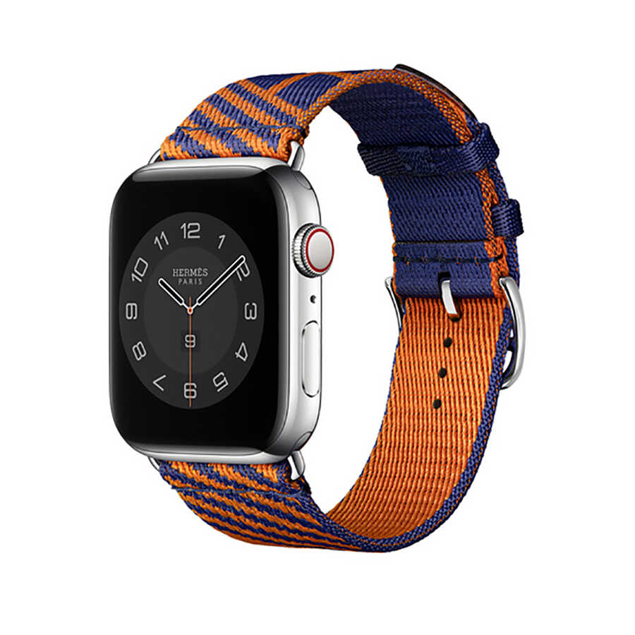 Apple Watch Ultra 49mm Kordon KRD-51 Hasır Strap Kayış NO3