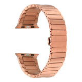 Apple Watch Ultra 49mm Kordon KRD-79 Metal Strap Kayış Rose Gold
