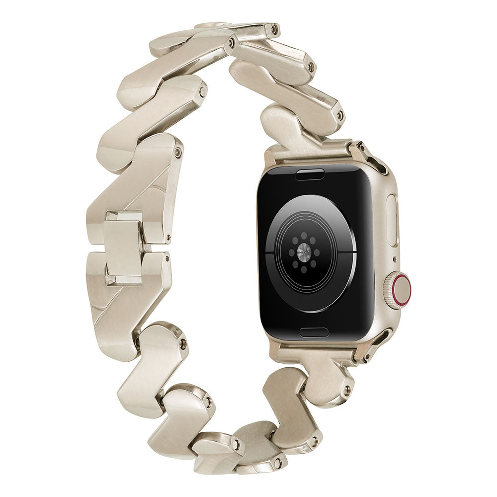 Apple Watch Ultra 49mm Kordon KRD-80 Metal Strap Kayış Gümüş