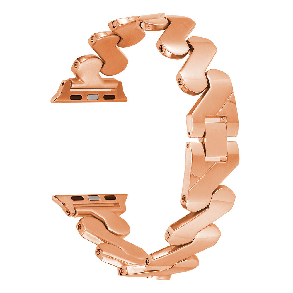 Apple Watch Ultra 49mm Kordon KRD-80 Metal Strap Kayış Gümüş