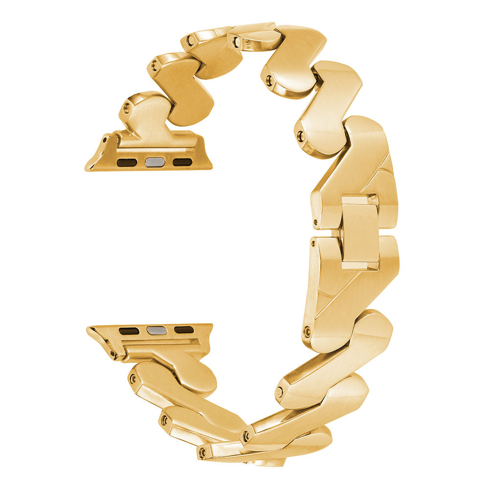 Apple Watch Ultra 49mm Kordon KRD-80 Metal Strap Kayış Gümüş