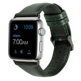 Apple Watch Ultra 49mm Kordon Luxury Leather Deri Strap Kayış NO9