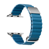 Apple Watch Ultra 49mm KRD-78 PU Deri Kordon Strap Kayış Koyu Yeşil