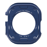 Apple Watch Ultra 49mm Silikon TPU Kasa Koruyucu Zore Watch Gard 17 Beyaz