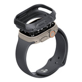 Apple Watch Ultra 49mm Silikon TPU Kasa Koruyucu Zore Watch Gard 31 Siyah