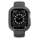 Apple Watch Ultra 49mm Silikon TPU Kasa Koruyucu Zore Watch Gard 31 Gri