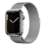 Apple Watch Ultra 49mm Zore Band-01 Metal Kordon Gümüş