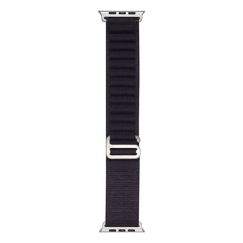 Apple Watch Ultra 49mm Zore Band-74 Hasır Kordon Mor