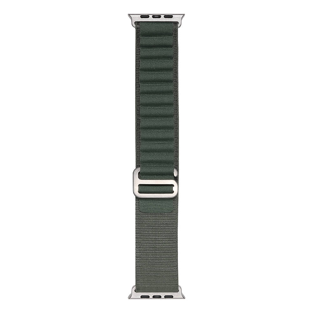 Apple Watch Ultra 49mm Zore Band-74 Hasır Kordon Mor
