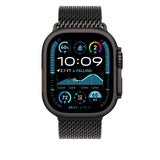 Apple Watch Ultra 49mm Zore KRD-100 Titanyum Hasır Kordon Titanyum-Gümüş