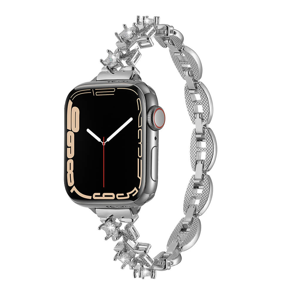 Apple Watch Ultra 49mm Zore KRD-104 Metal Kordon Siyah