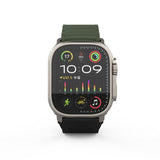 Apple Watch Ultra 49mm Zore KRD-122 Silikon Kordon Strap Kayış Kahverengi-Krem