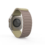 Apple Watch Ultra 49mm Zore KRD-122 Silikon Kordon Strap Kayış Kahverengi-Krem
