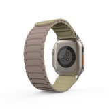 Apple Watch Ultra 49mm Zore KRD-122 Silikon Kordon Strap Kayış Siyah-Gri
