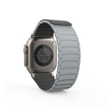 Apple Watch Ultra 49mm Zore KRD-122 Silikon Kordon Strap Kayış Kahverengi-Krem