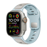Apple Watch Ultra 49mm Zore KRD-135 Silikon Kordon Strap Kayış Siyah
