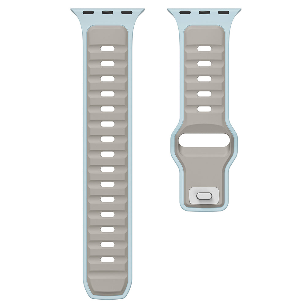 Apple Watch Ultra 49mm Zore KRD-135 Silikon Kordon Strap Kayış Siyah