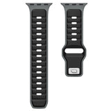 Apple Watch Ultra 49mm Zore KRD-135 Silikon Kordon Strap Kayış Siyah