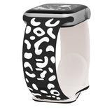 Apple Watch Ultra 49mm Zore KRD-140 Silikon Kordon Strap Kayış Siyah-Starlight