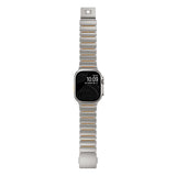 Apple Watch Ultra 49mm Zore KRD-149 Metal Silikon Kordon Siyah