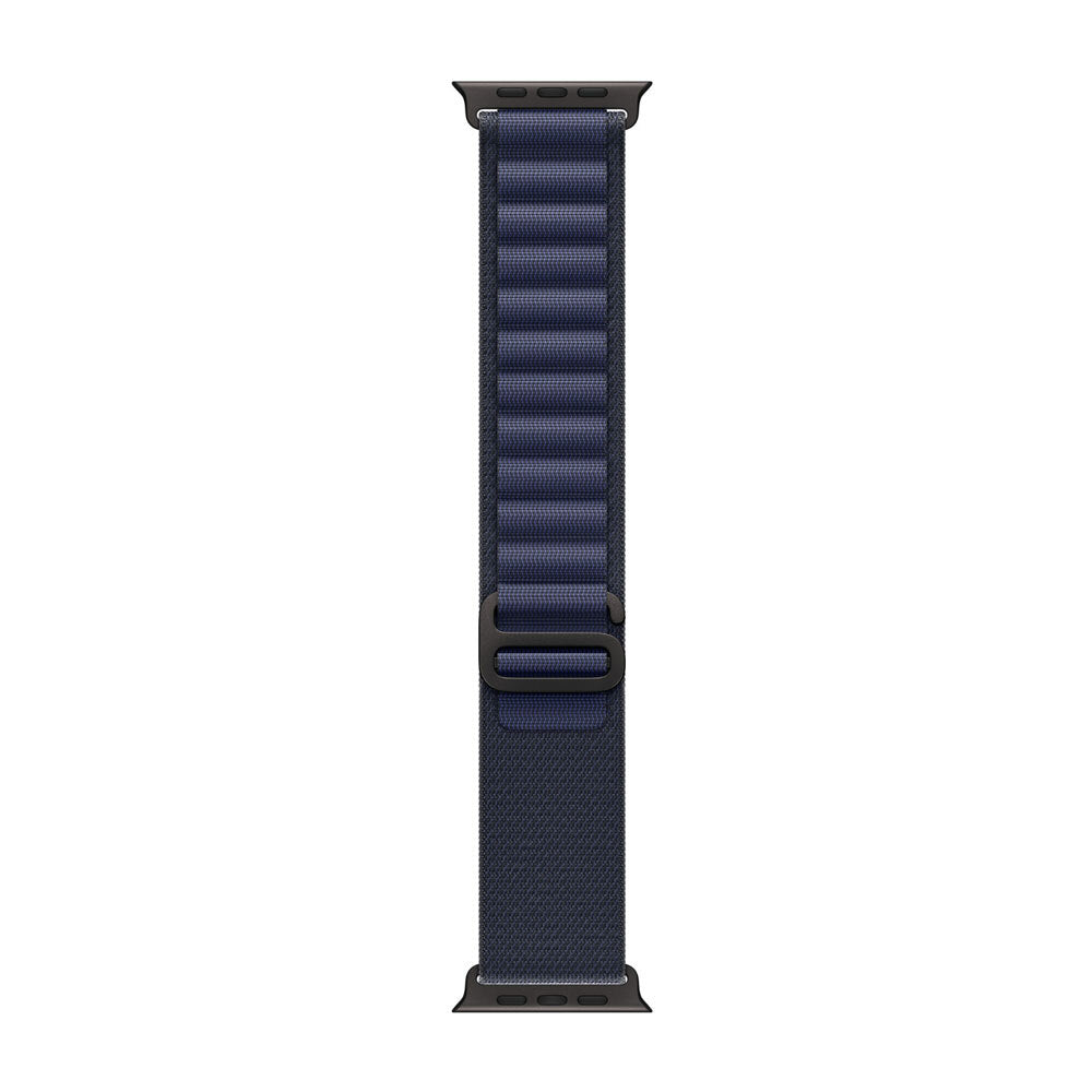 Apple Watch Ultra 49mm Zore KRD-74 Hasır Kordon Siyah-Füme