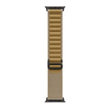 Apple Watch Ultra 49mm Zore KRD-74 Hasır Kordon Siyah-Füme