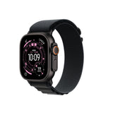Apple Watch Ultra 49mm Zore KRD-74 Hasır Kordon Siyah-Füme