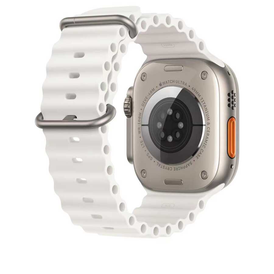 Apple Watch Ultra 49mm Zore KRD-75 Silikon Kordon Kırmızı