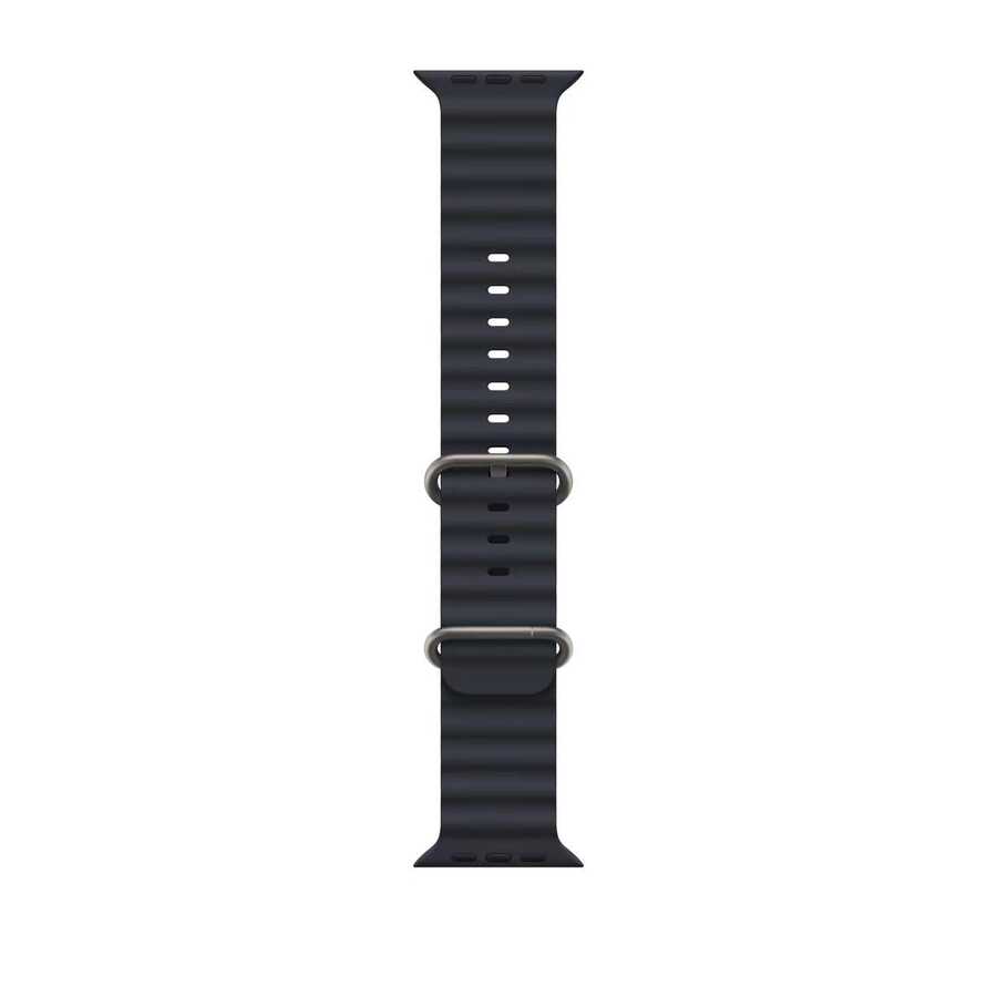 Apple Watch Ultra 49mm Zore KRD-75 Silikon Kordon Midnight