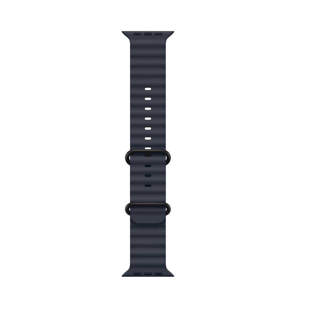 Apple Watch Ultra 49mm Zore KRD-75 Silikon Kordon Lacivert